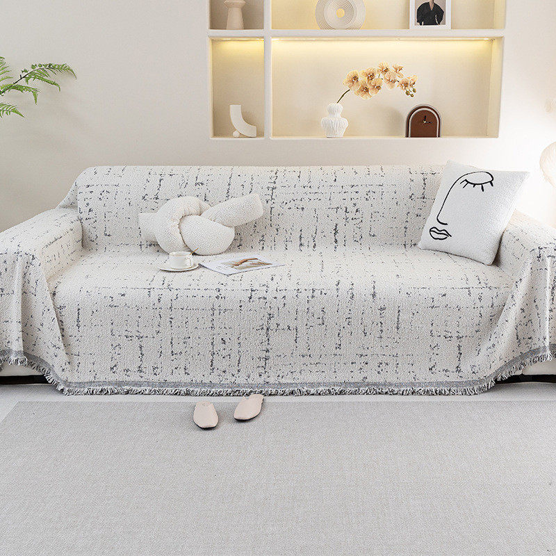 雪尼尔沙发盖布巾2024套沙发套罩全包万能新款四季通用轻奢沙发垫,居家布艺,沙发垫,淘宝优惠券,粉丝福利购,淘宝优惠卷