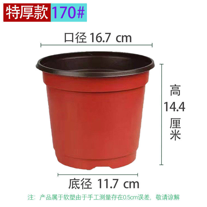 双色育苗花盆营养钵塑料种植一次性花盆育苗盆大号多肉绿植育苗杯