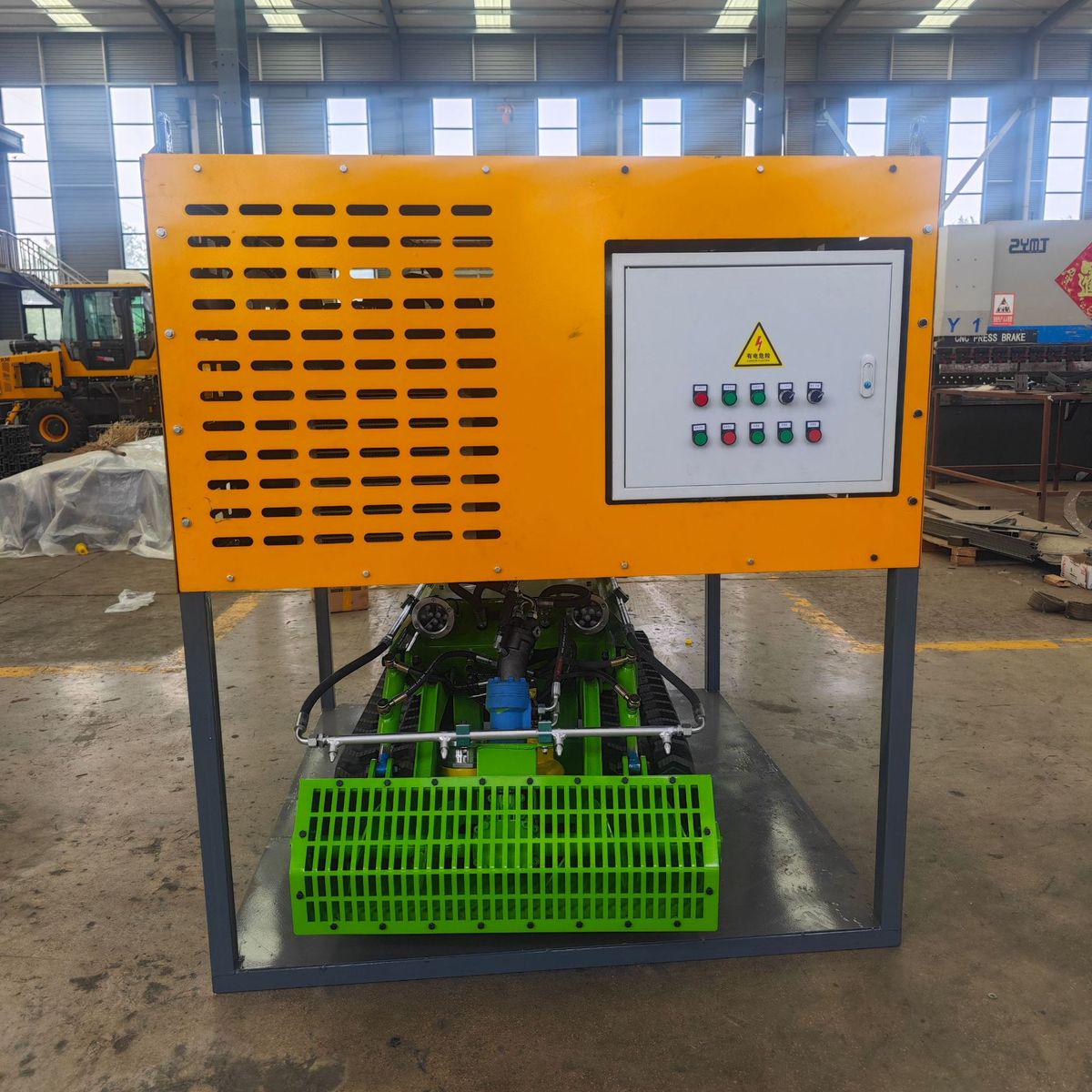 智能可试探水下清淤机器人遥控操作履带式河道排污处理设备