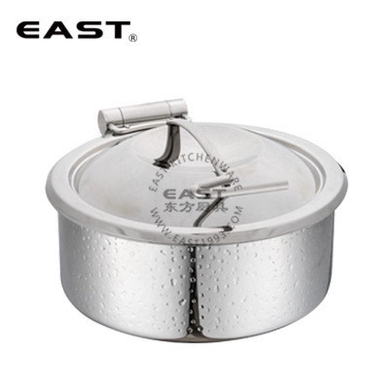 热销耳无锤点钢盖自助餐煲【east东方厨具】