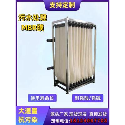 MBR膜污水处理组件PVDF材质帘式膜浸没式生物过滤中空纤维反应器