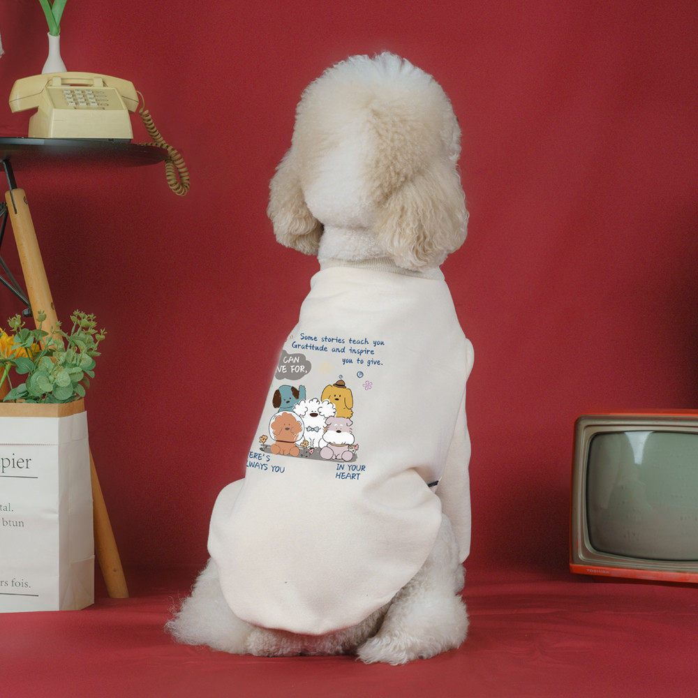 可爱大型犬狗狗衣服冬季拉布拉多金毛萨摩巨贵卫衣宠物大狗衣服潮