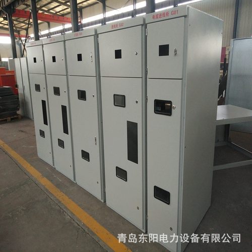 热销加工电气控制成套开关柜高压配电柜落地移动动力柜plc高压柜