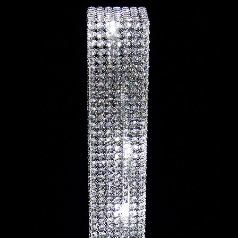 热销亚克力礼堂婚珠帘柱子酒店婚庆舞台背景路引灯迎宾区摆件方形