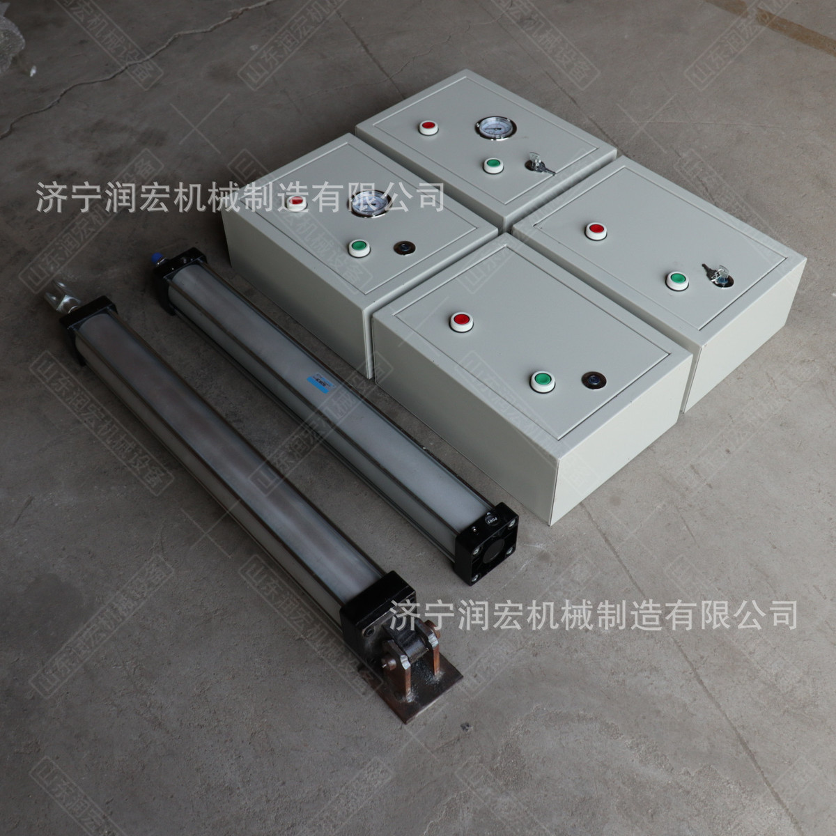 热销矿用风门控制器气动闭锁气动风门风门装置控制闭锁器机械闭锁