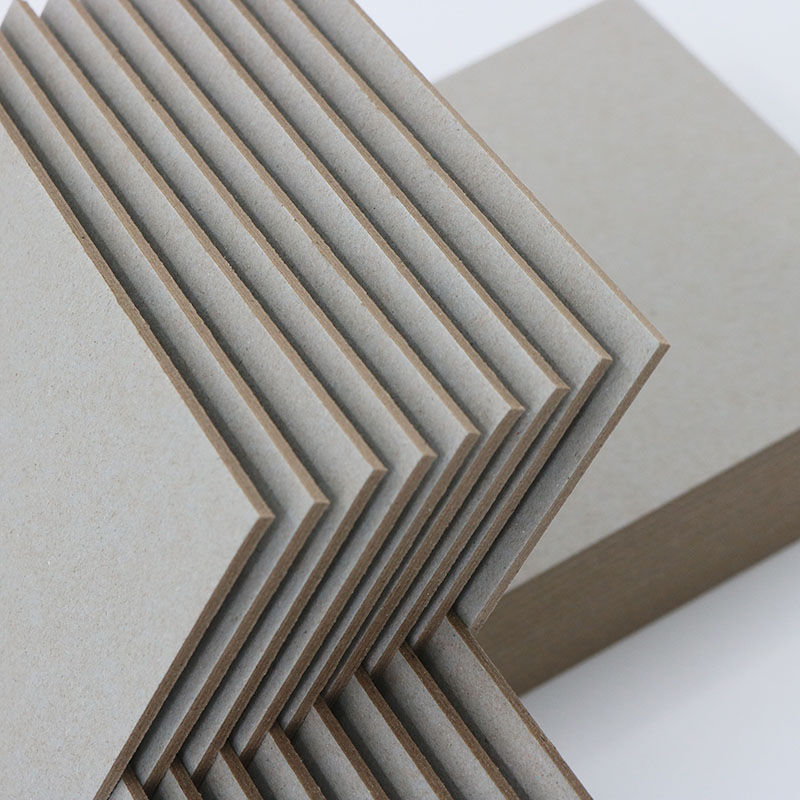 硬纸板小卡灰纸板A4纸浆画底板A3加厚灰卡板8K色纸底板4K垫板代发