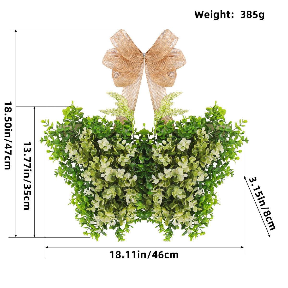春季花蝴蝶门挂花环母亲节批发装饰挂件庭院门挂氛围布置,节庆用品/礼品,拉花,淘宝优惠券,粉丝福利购,淘宝优惠卷