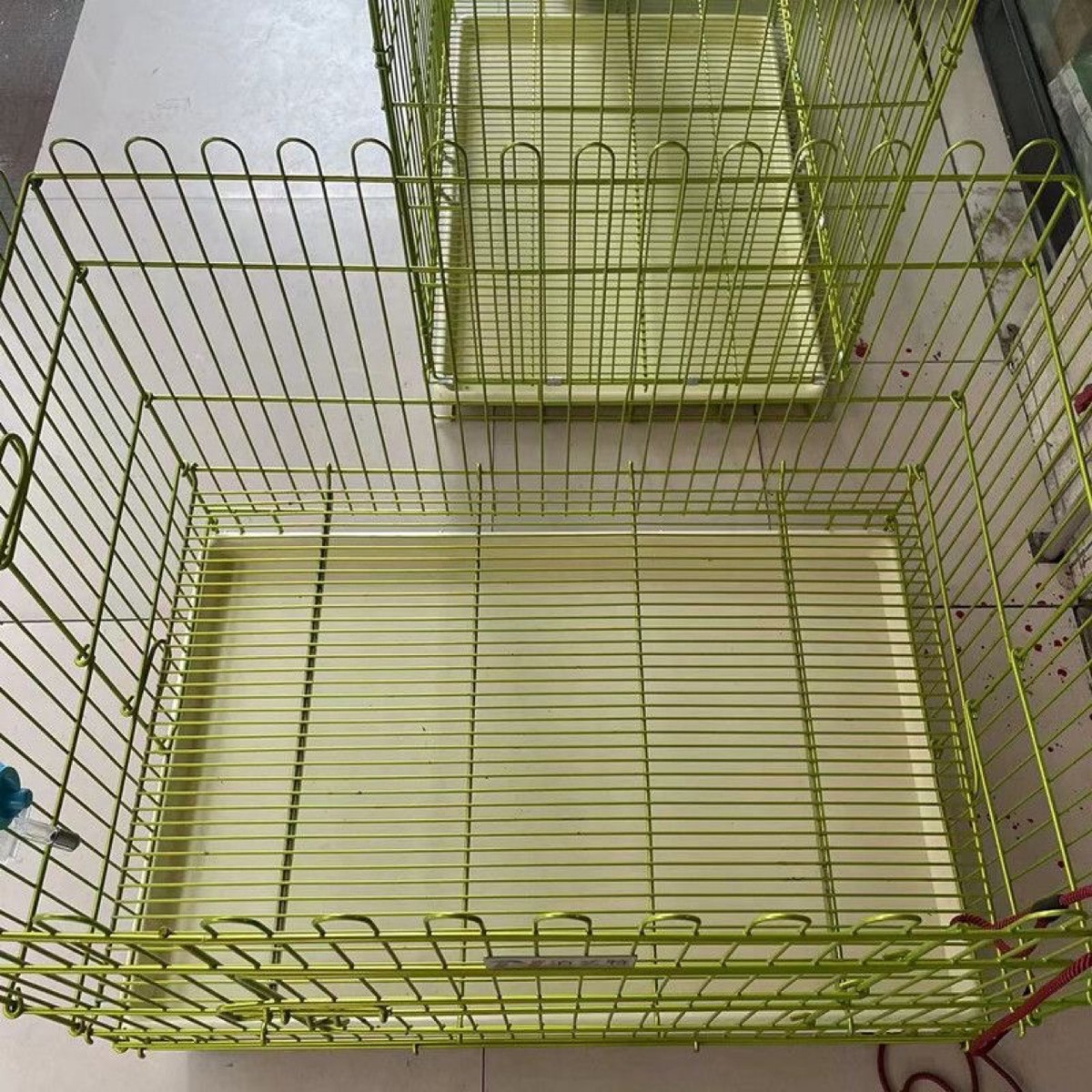 泊艺特纳米烤漆小型犬柜跑笼围栏加粗室内不塌底狗展示笼狗狗家用