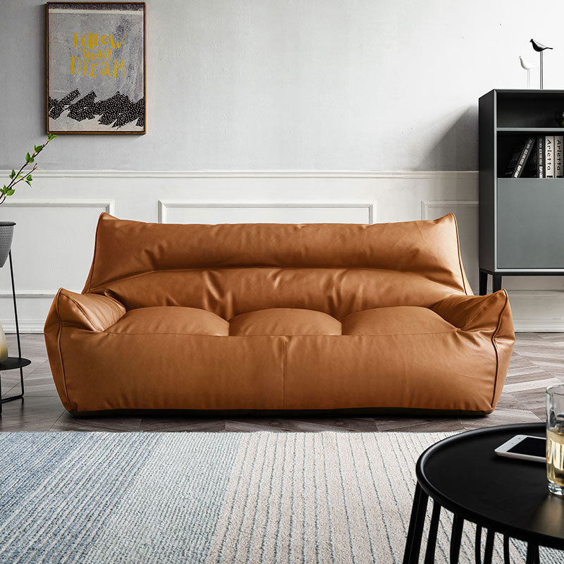 午休超大豆袋榻榻米客厅阳台卧室三人休闲小沙发懒人沙发沙发床