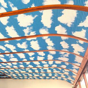 sw1c批发阳光房顶遮阳帘隔热玻璃房屋顶遮阳布伸缩天窗电动蜂巢帘