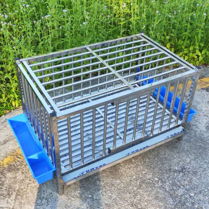 不锈钢鸡笼子家用宠物笼养殖不锈钢笼养鸡笼鸡舍鹅笼鸭笼兔笼包邮