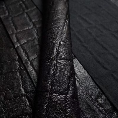 进口黑色象耳纹牛皮台球杆握把真皮头层牛皮皮料更换球杆握把皮料