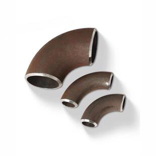 90度焊接弯头长半径直角碳钢弯头无缝钢制加长冲压弯头