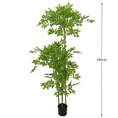 仿真植物仿生小叶清香木绿植盆景室内客厅商场装饰造景落地盆栽