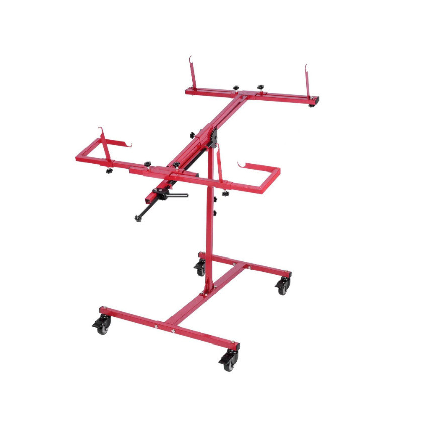 汽车角度喷维修推车引擎盖车身门板叶子板可移动调节钣喷漆支架