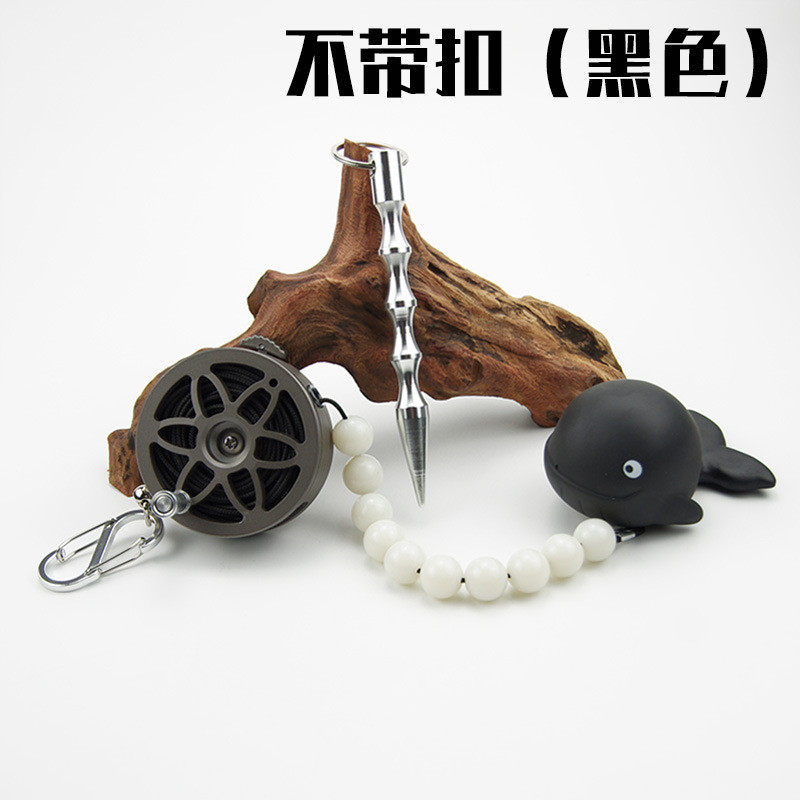 轮放快活鱼扣路亚鱼锁不锈钢活鱼锁扣鱼器穿鱼串鱼工具鳜鱼不死鱼