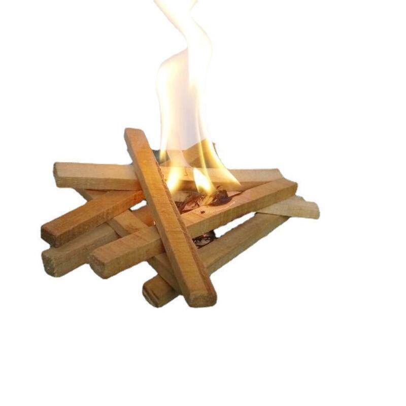 户外打火棒浸蜡麻绳野营烧烤点火蜡烛引火棒引火线助燃防风引火绳