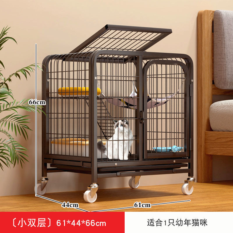 猫笼子双层家用三层猫别墅自由空间室内猫咪猫窝猫猫屋小型舍