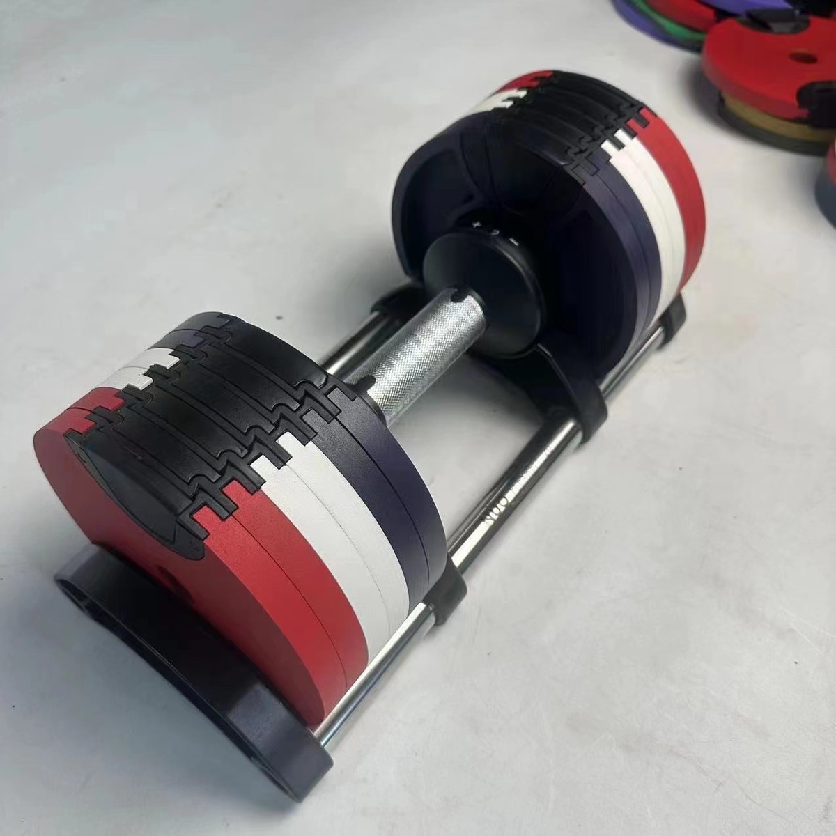 可调节哑铃健身房器材家用男女士快速智能2kg递增自动哑铃架套装