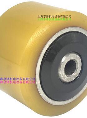 bt丰田2吨电动堆高车lpe200前轮轮胎轮油压升高机负载轮牛筋承重