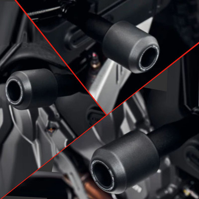 热销适用于杜卡迪自球8001100scrambler改装ep防摔游防摔胶保险杠