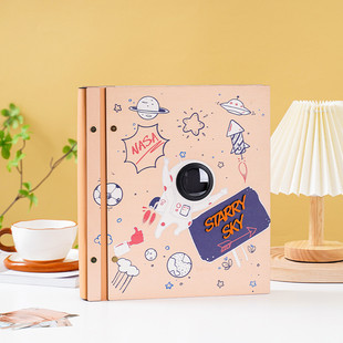 创意新品立体成长相册收纳相大容量插袋照片集