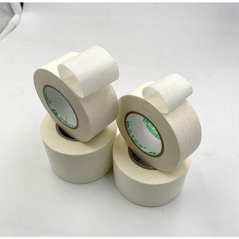 美纹纸胶带白色可书写油漆遮蔽油漆辅料强力粘性强胶不留皱纹纸带