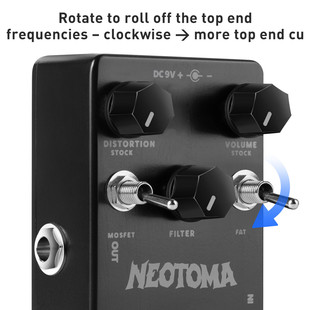 热销satones809neotomadistortion单块效果器