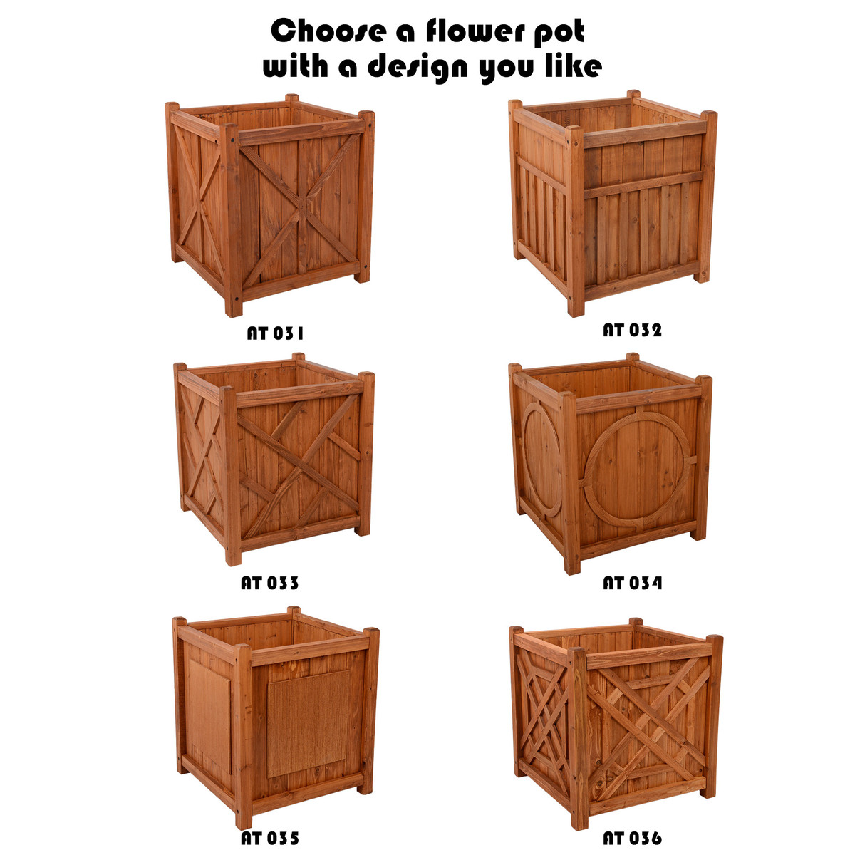 实木花盆大口径大号户外阳台种菜盆防腐种菜箱木质木制自带排水口