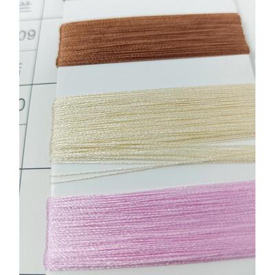 50支双股高捻双曲纱线色纱珠春夏冰丝线披肩针织高品质曲