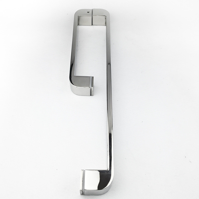 拉手供应浴室门把手10*30方管圆角大脚厂家不锈钢拉手可批发