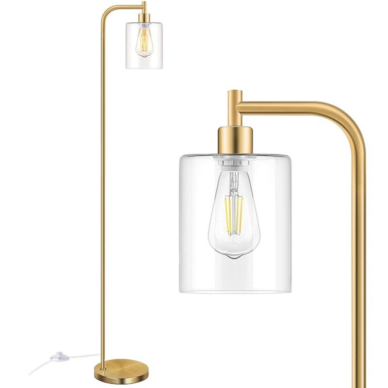 复古客厅落地灯乡村工业风办公室装饰灯立式落地灯现代美式卧室灯