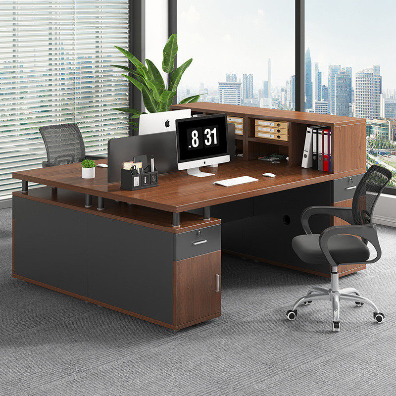 办公桌员工位简约现代办公室桌职员桌椅组合2/四人工位隔断财务桌,住宅家具,电脑桌,淘宝优惠券,粉丝福利购,淘宝优惠卷
