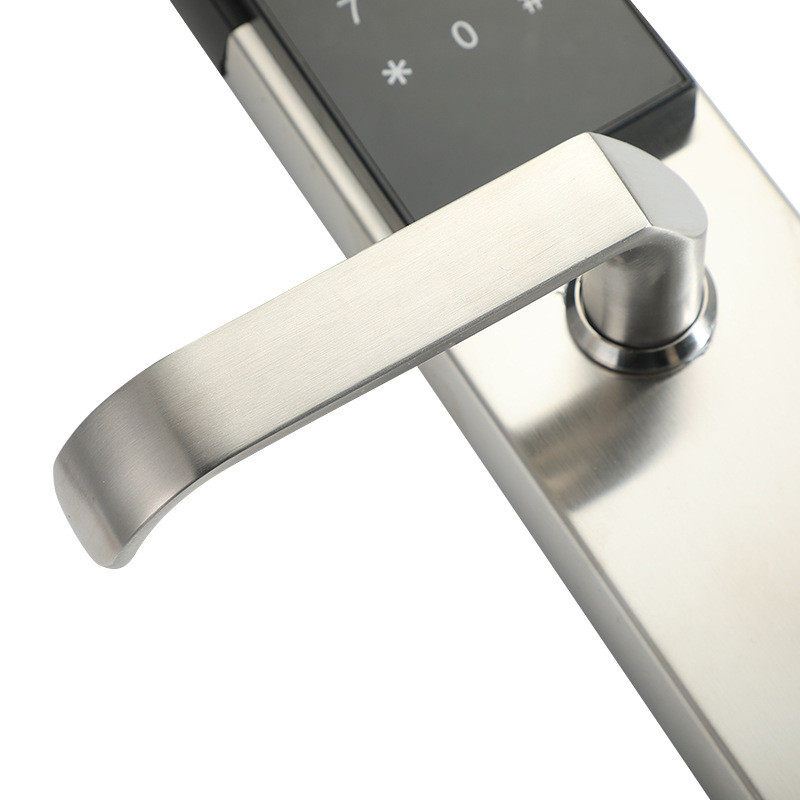 热销智能家不锈钢安全电子密码锁app通通全自动防盗锁好房管新款