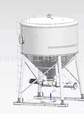 小型强制式砂浆组合罐 简易式连续式干混砂浆罐 工地干粉砂浆罐