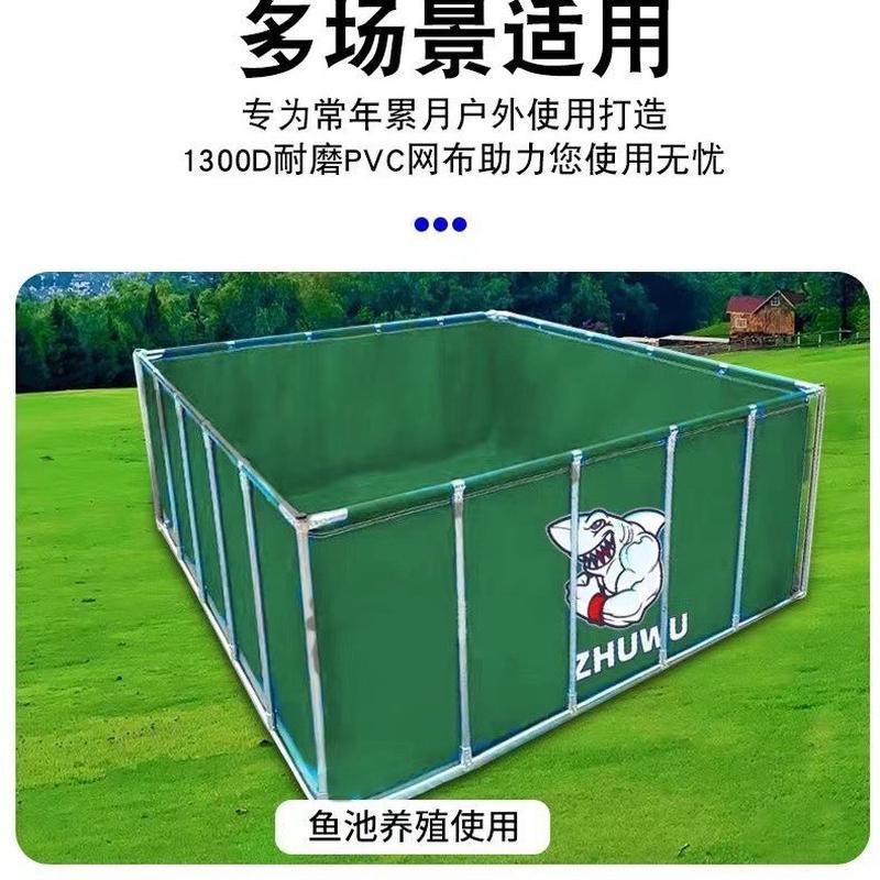 大型养殖鱼池专用装水室外帆布防水布家用蓄水池水箱防刀刮布养虾