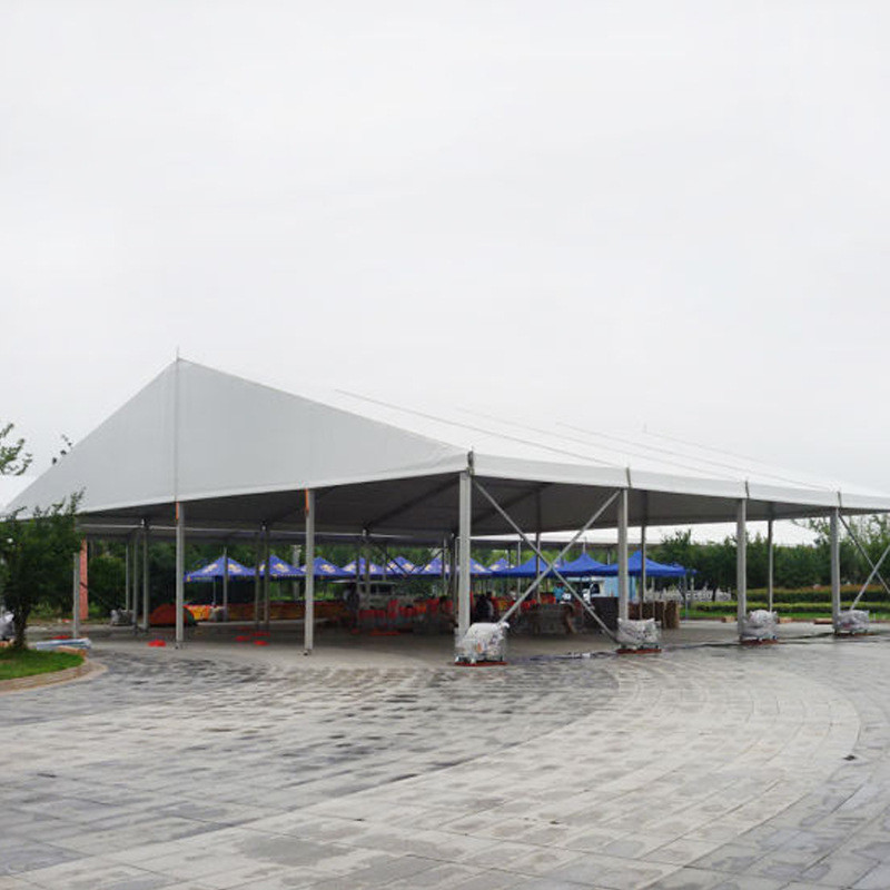 工业仓储篷房户外铝合金篷房大型活动透明玻璃广告展示展会