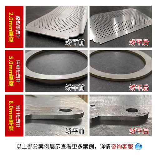 热销厂家热销数控精密矫平整平薄板厚板二合一机机镀锌板铝板校平