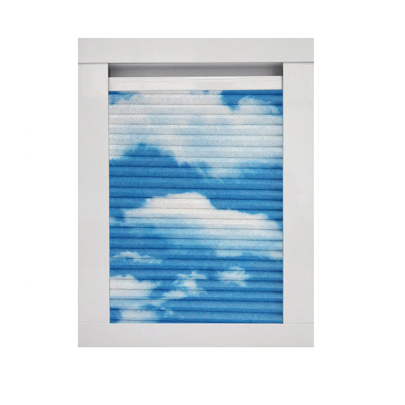 2xpj玻璃阳光房遮阳顶帘天棚天窗蜂巢天蓬帘阁楼隔热窗帘电动遮顶