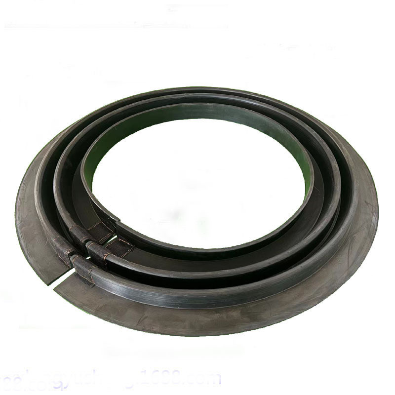 厂家定制振动筛软连接密封圈橡胶防尘防水圈高幅震动筛子密封圈