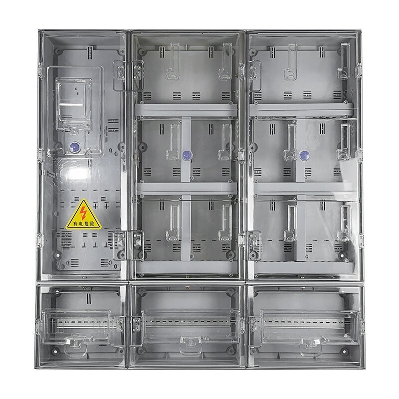 透明塑料电表箱南网c型南网单相电表箱透明电表箱厂家直销现货