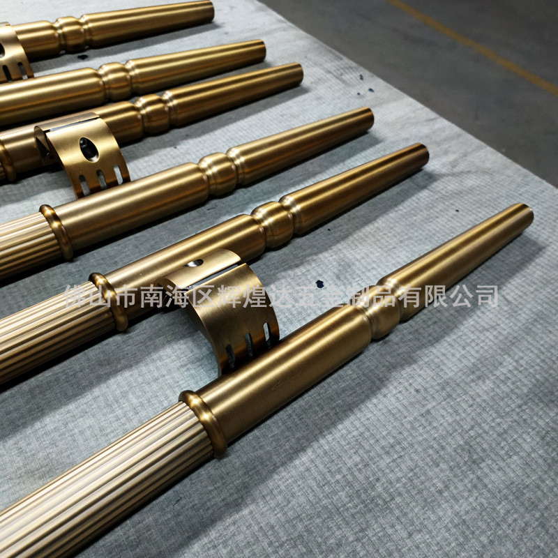 不锈钢门拉手加厚玻璃门拉手推拉大门拉手复古酒店中式双开门把手