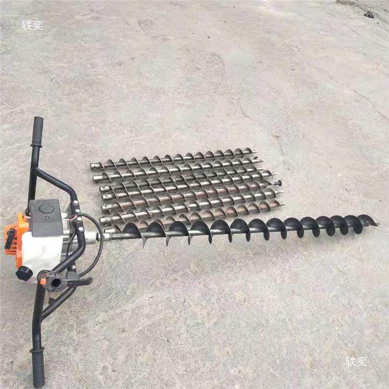 热销护坡锚杆钻孔机水平横向穿管打洞工具地下过路水平打坑机分节
