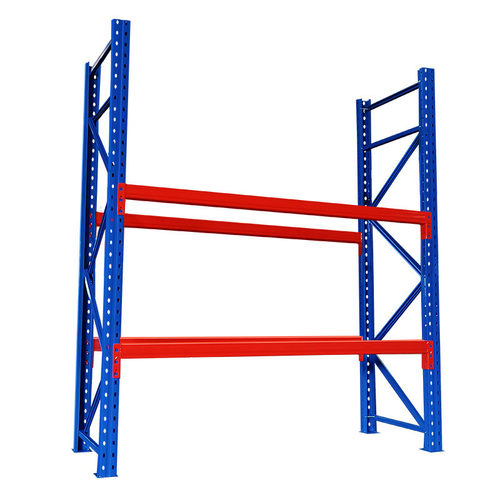 鼎固仓库重型货架仓储承重强工业货架库房加厚横梁式多层托盘货架