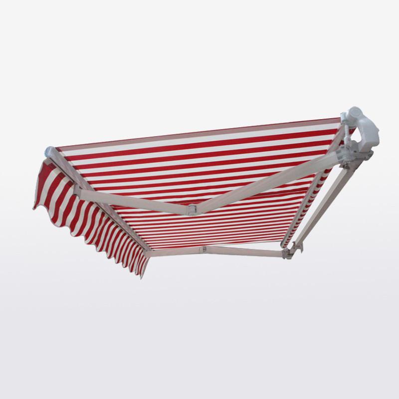 遮阳棚伸缩式雨棚手摇户外遮阳雨棚阳台屋檐门面庭院铝合金雨棚