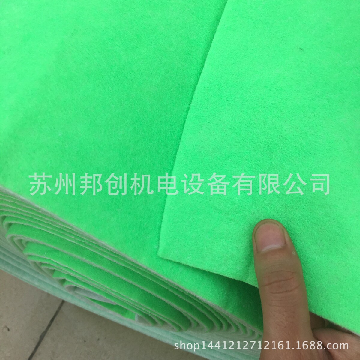 绿白棉水族箱过滤棉效中过滤棉鱼缸过滤棉双层过滤棉针刺棉