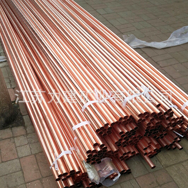 供应紫铜管t3空心接头大口径无缝硬厚壁态空调铜管紫铜直管