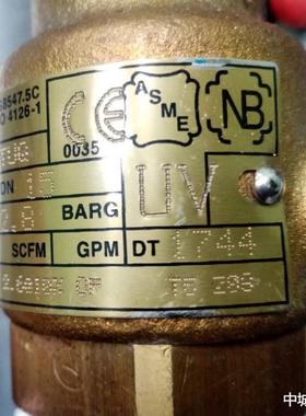 美国APOLLO/阿波罗人仓安全阀19MDCL40CETUQ1/2