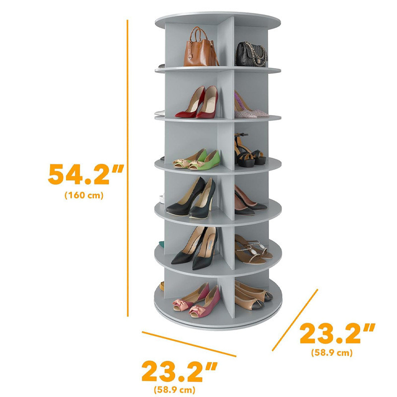 旋转创意书架包包展示架儿童绘本架收纳架多层鞋架落地家用置物架
