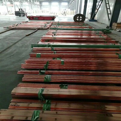 厂销供应接地铜排镀锡紫铜排无氧铜排材质液压油压黄铜排紫铜排